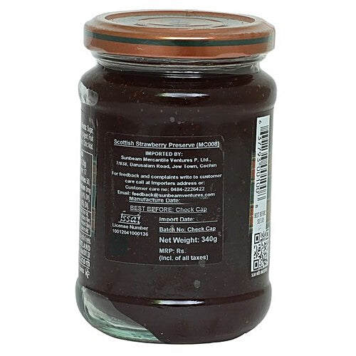 MACKAYS JAM SCOT STRAWBERRY PRES 340G