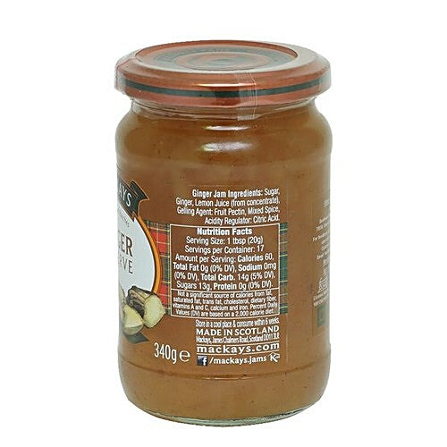 MACKAYS GINGER PRESERVE 340 GM