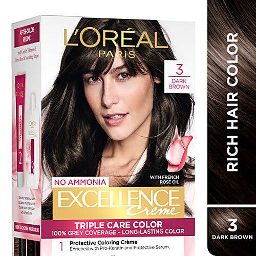 LOREAL PARIS COLOR DARK BROWN 3 100G