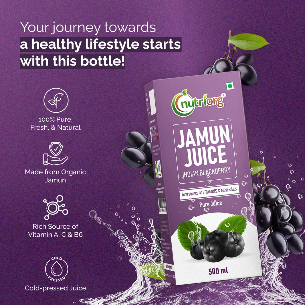 NUTRIORG JAMUN JIUCE 500ML