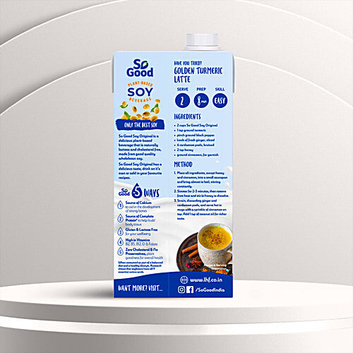 SO GOOD SOY MILK ORIGINAL 1LT