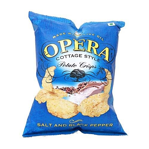 OPERA SALT & BLACK PEPPER CHIPS 55 G
