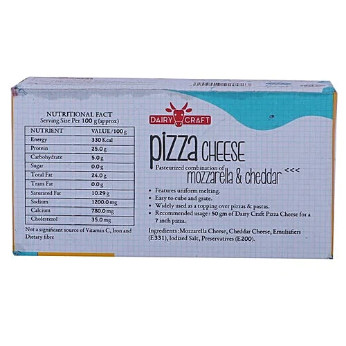 DAIRY CRAFT PIZZA CHEESE 200 GM