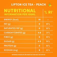 LIPTON PEACH ICE TEA 320 ML