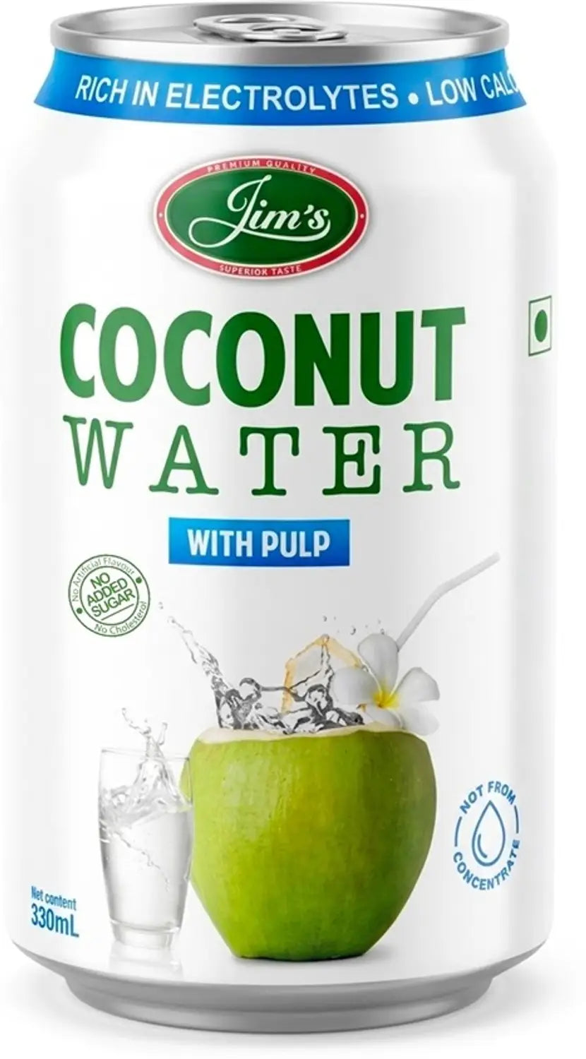 JIM'S COCONUT WATER 330ML
