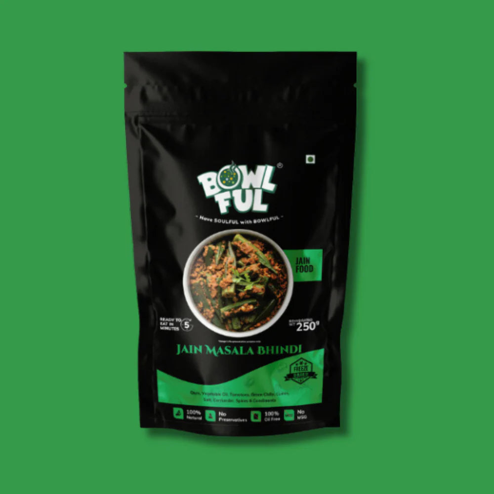 BOWLFUL-JAIN FOOD MASALA BHINDI