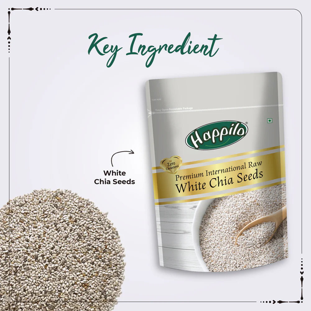 HAPPILO AUTHENTIC CHIA SEEDS 250 GM