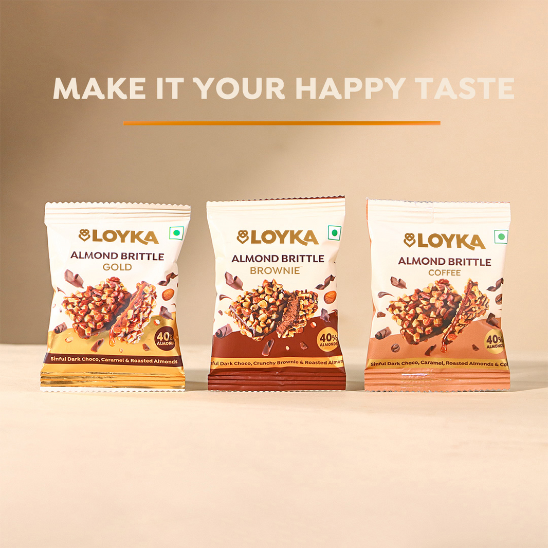 LAYKA ALMOND BRITTLE ASSORTED