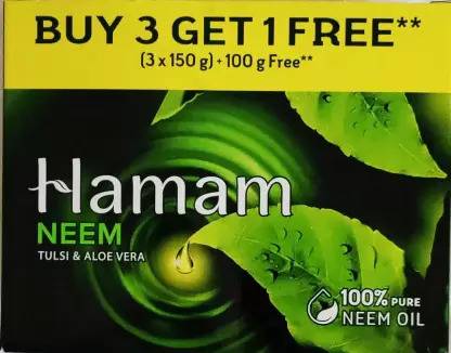 HAM HAM NEEM TULSI & ALOE VERA (B3+G1) OFFER PACK