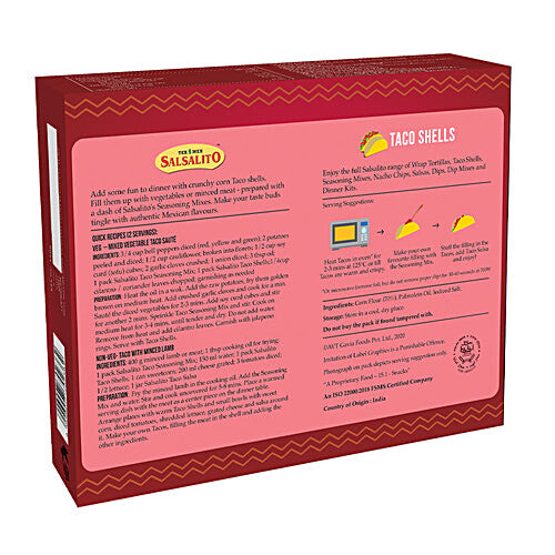 SALSALITO TACO SHELLS150GM