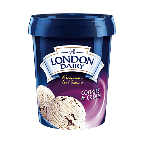 LONDON DAIRY ICE CRM COOKIE & CREAM500ML