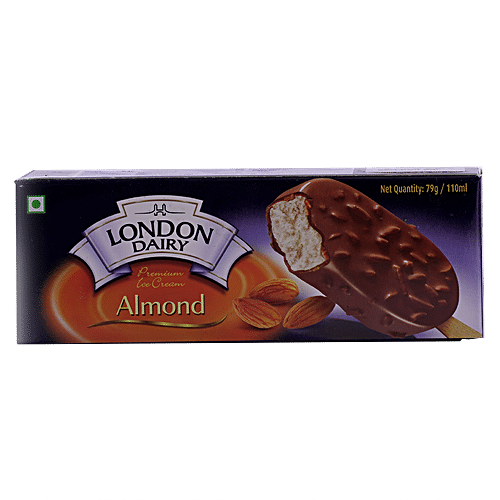 LONDON DAIRY ICE CRM CHOCO ALMOND 110ML