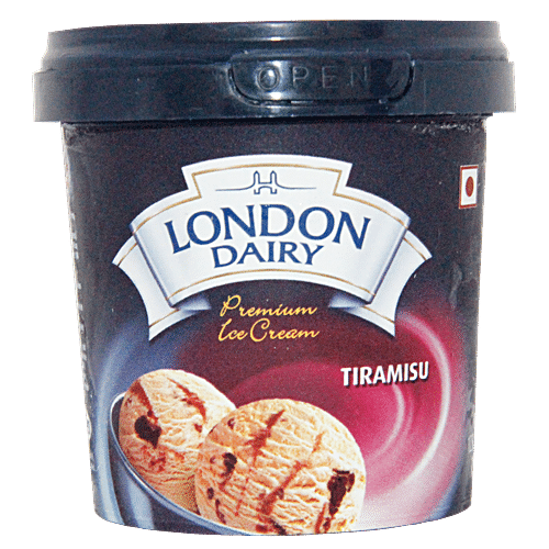 LONDON DAIRY ICE CRM LITE TIRAMISU125ML