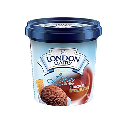 LONDON DAIRY ICE CRM LITE CHOCO125ML