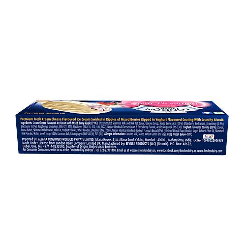 LONDON DAIRY ICE CRM MNG SRBT 100ML