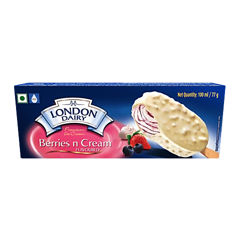 LONDON DAIRY ICE CRM BERRIES & CREAM 100ML
