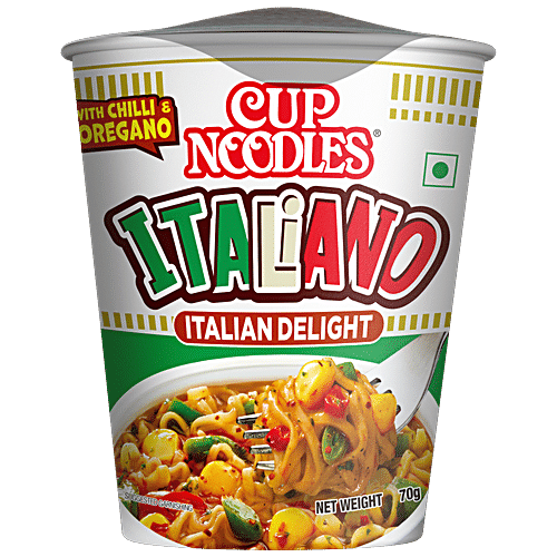 NISSIN CUP NOODLES ITALIANO ITALIAN DELIGHT 70 GM