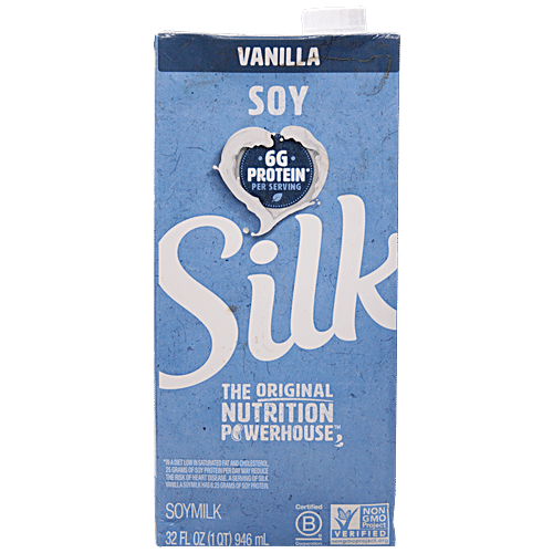 SILK MILK SOY VANILLA 946ML