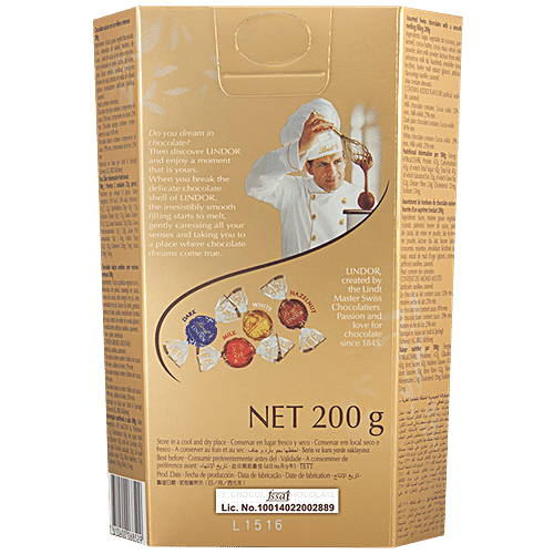 LINDT LINDOR ASSORTED 200G