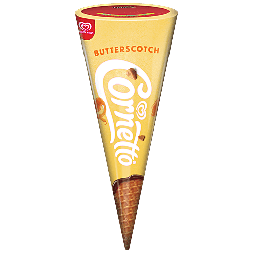 KWALITY WALLS CORNETTO BUTTER SCOTCH 105 ML