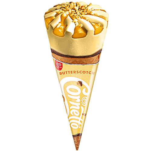 KWALITY WALLS CORNETTO BUTTER SCOTCH 105 ML