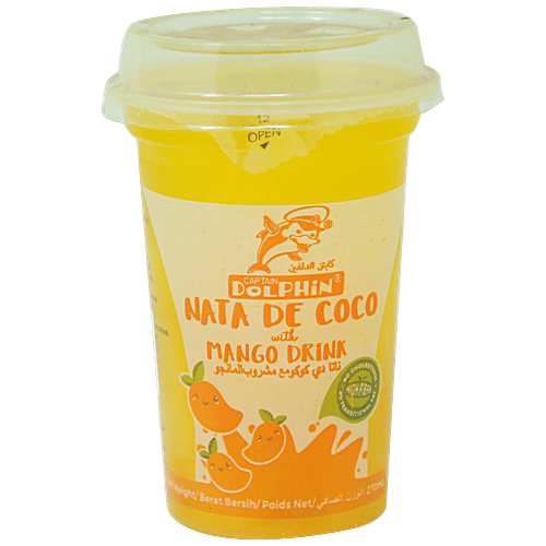 DOLPHIN WITH MANGO DRINK