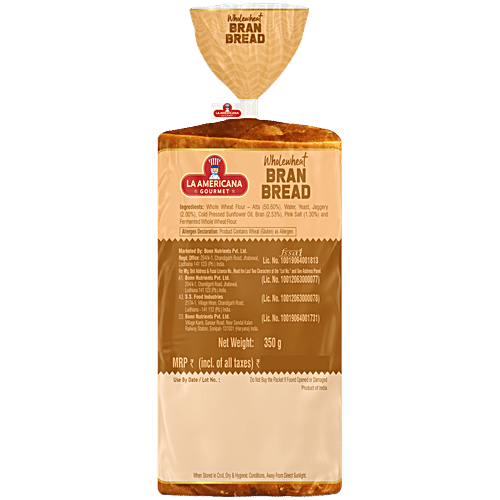 LA AMERICANA WHOLEWHEAT BRAN BREAD350