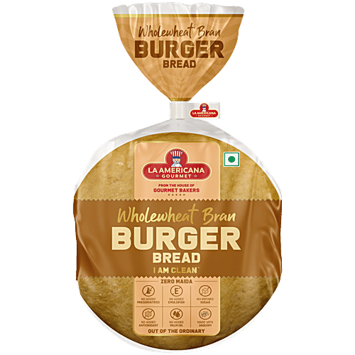 LA AMERICANA WHOLEWHEAT BURGER BUN150