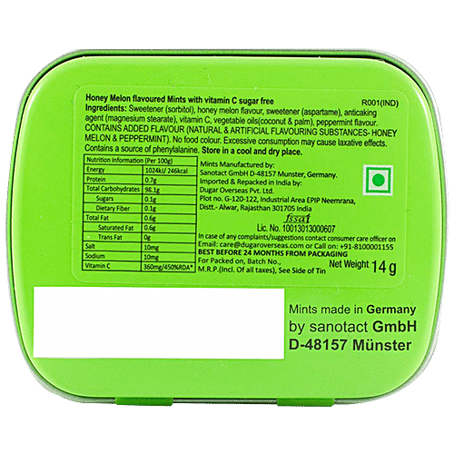 IMPACT MINT 14G - HONEY MELON (12 X 12PCS)
