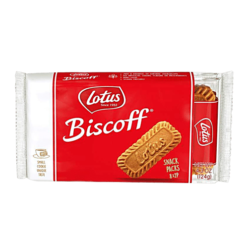 LOTUS BISCOFF SNACK PACK 124G