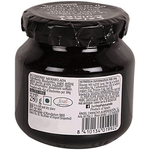 LVF BLUEBERRY MERMELAA CUISINE 285G
