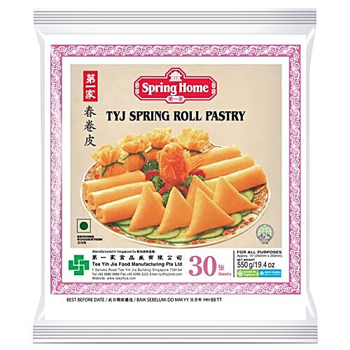 SPRING HOME TYJ SPRING ROLL PASTRY (250MM*250 MM)
