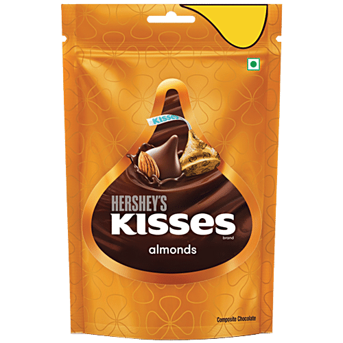HERSHEY KISSES ALMONDS 33.6 GM