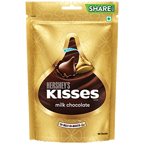 HERSHEYS KISSES MILK CHOCLATE 108 GM