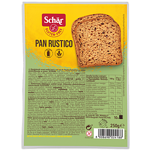 SCHAER PAN RUSTICO 250G