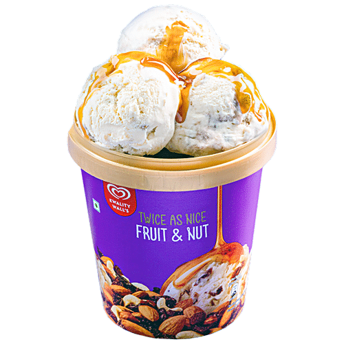 KWALITY WALLS ICECRM FRUIT& NUT 700ML