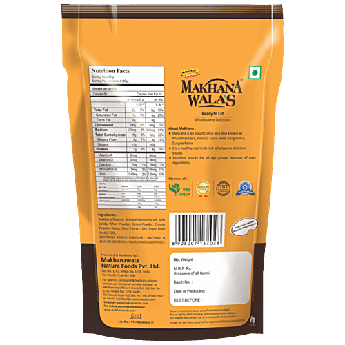 MAKHANA WALS CREAM & ONION 80 GM