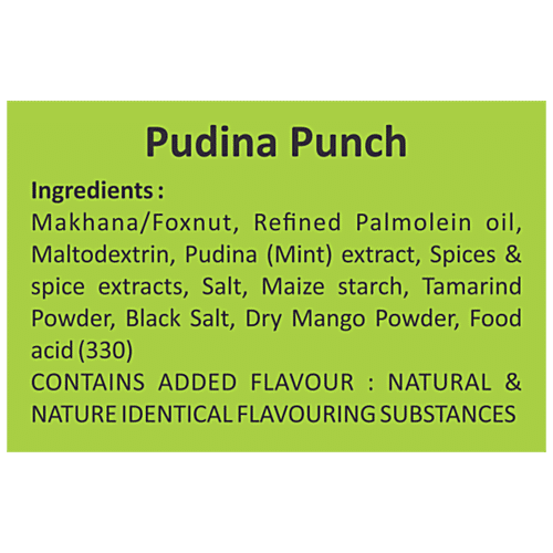 MAKHANA WALAS PUDINA PUNCH 80 GM