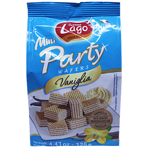 LAGO MINI PARTY WAFFERS VANIGLIA 125G