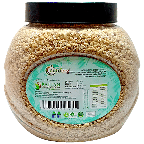 NUTRIORG STEEL CUT 750G