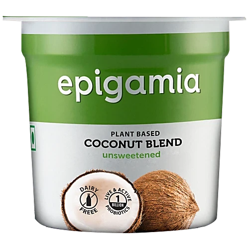 EPIGAMIA COCONUT MILK YOUGHURT UNSWT 90G