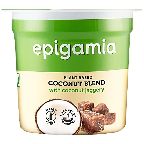 EPIGAMIA COCONUT MILK YOUGHURT WITH JAGGREY 90G