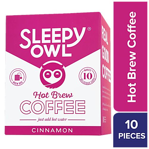SLEEPY OWL HOT BREW COFFEE CINNAMON