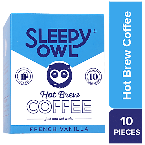SLEEPY OWL HOT BREW COFFEE FRENCH VANILLA