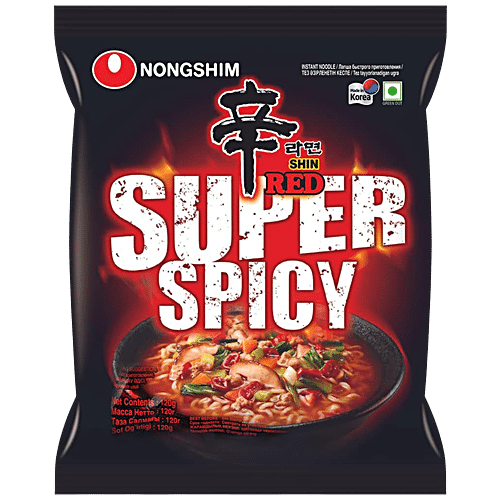 NONGSHIM RED SUPER SPICY 120 GM