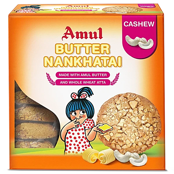 AMUL BUTTER NANKHATAI CASHEW