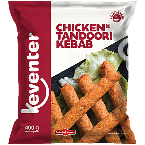 KEVENTER CHICKEN TANDOORI KEBAB 400G