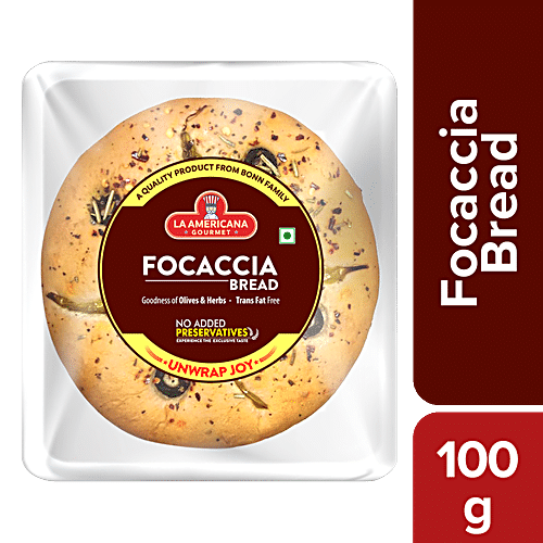 LA AMERICANA FOCACCIA BREAD 100G