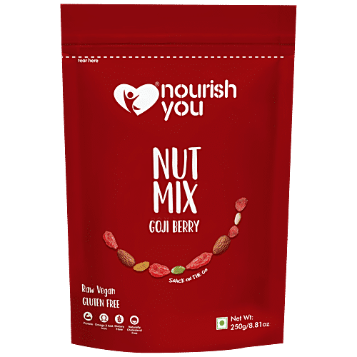 NOURISH YOU GOJI BERRY NUT MIX 250 GM