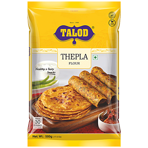 TALOD THEPLA FLOUR 500 GM